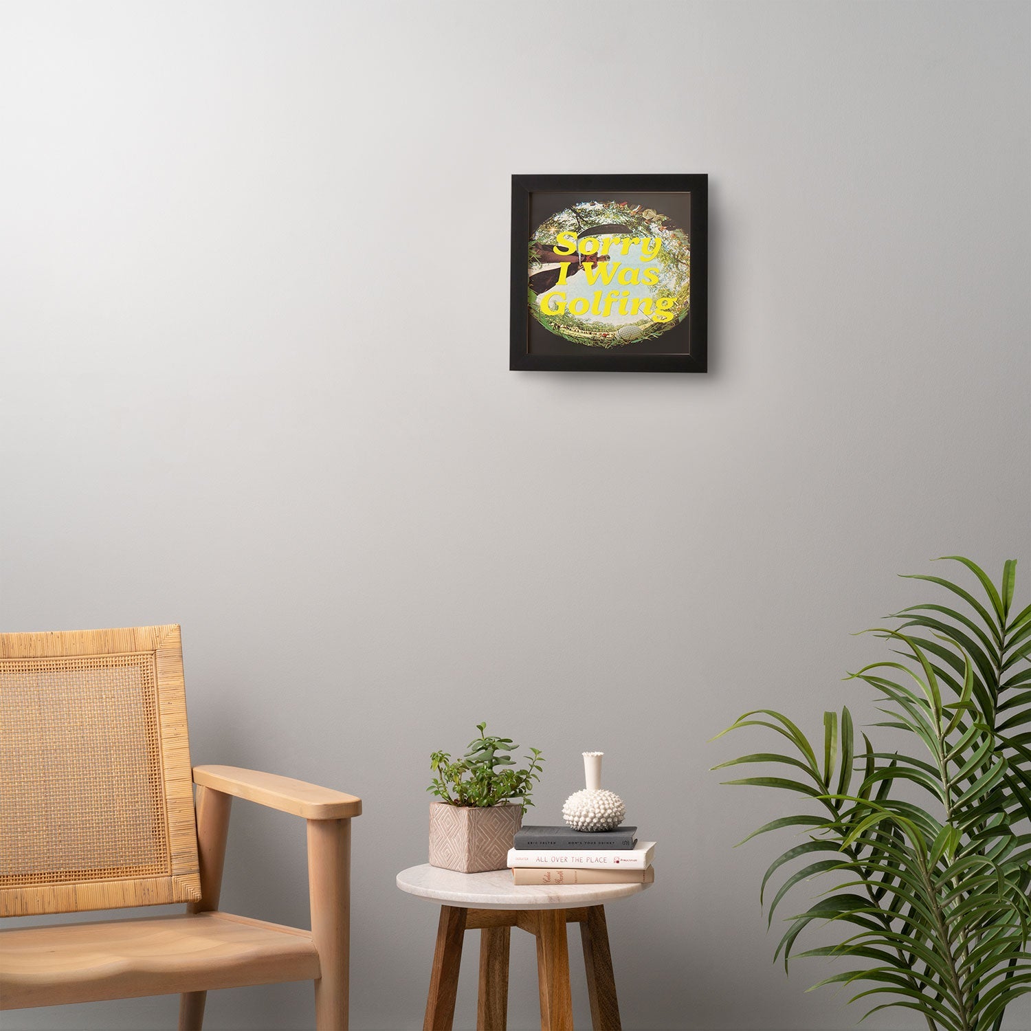 DENY Designs GolfFisheye Framed Wall Art