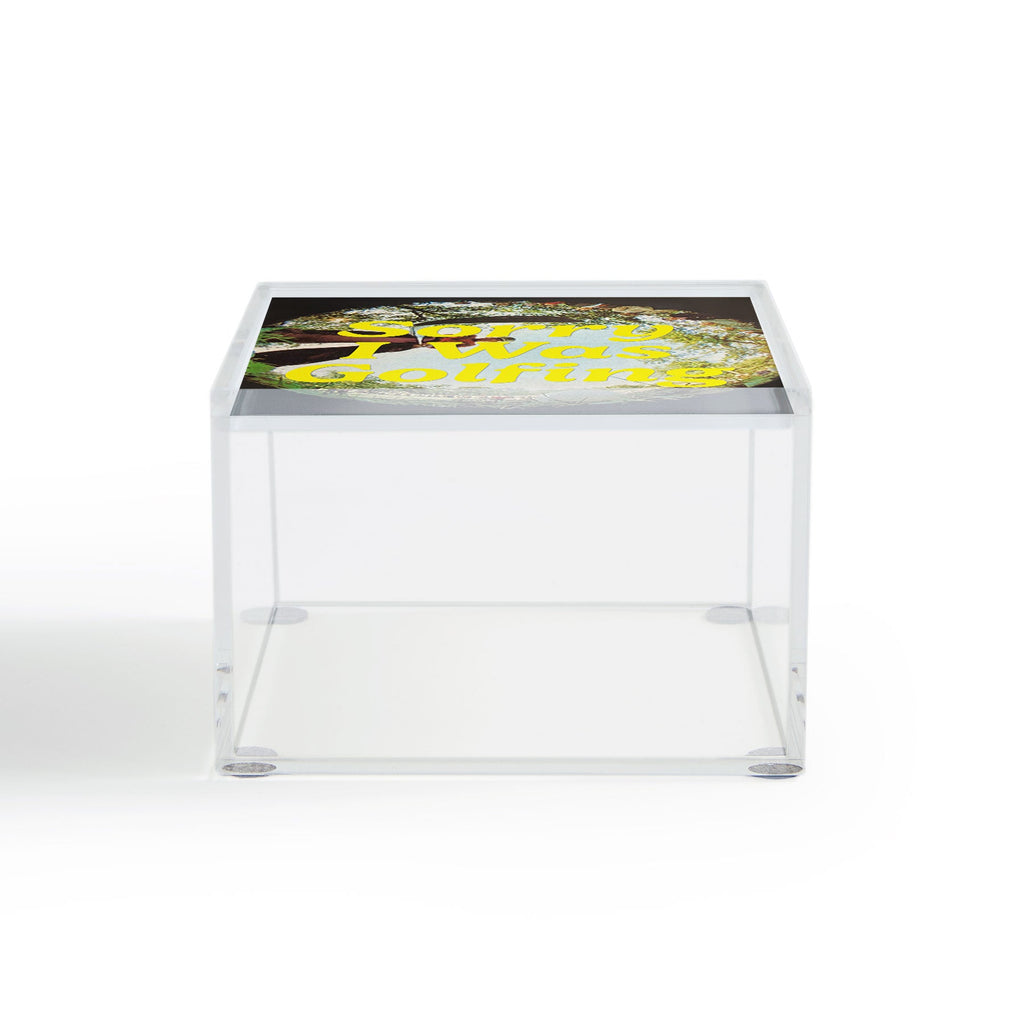 DENY Designs GolfFisheye Acrylic Box