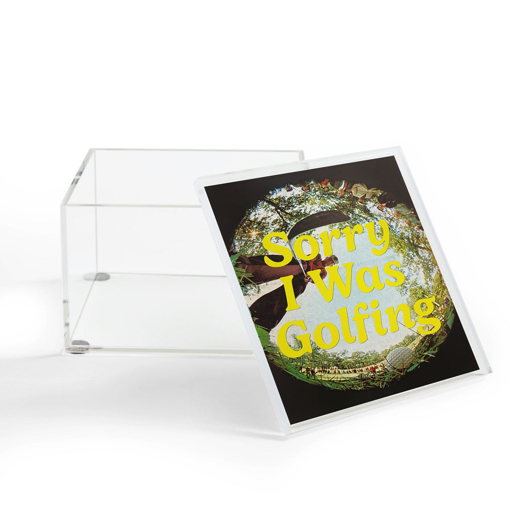 DENY Designs GolfFisheye Acrylic Box
