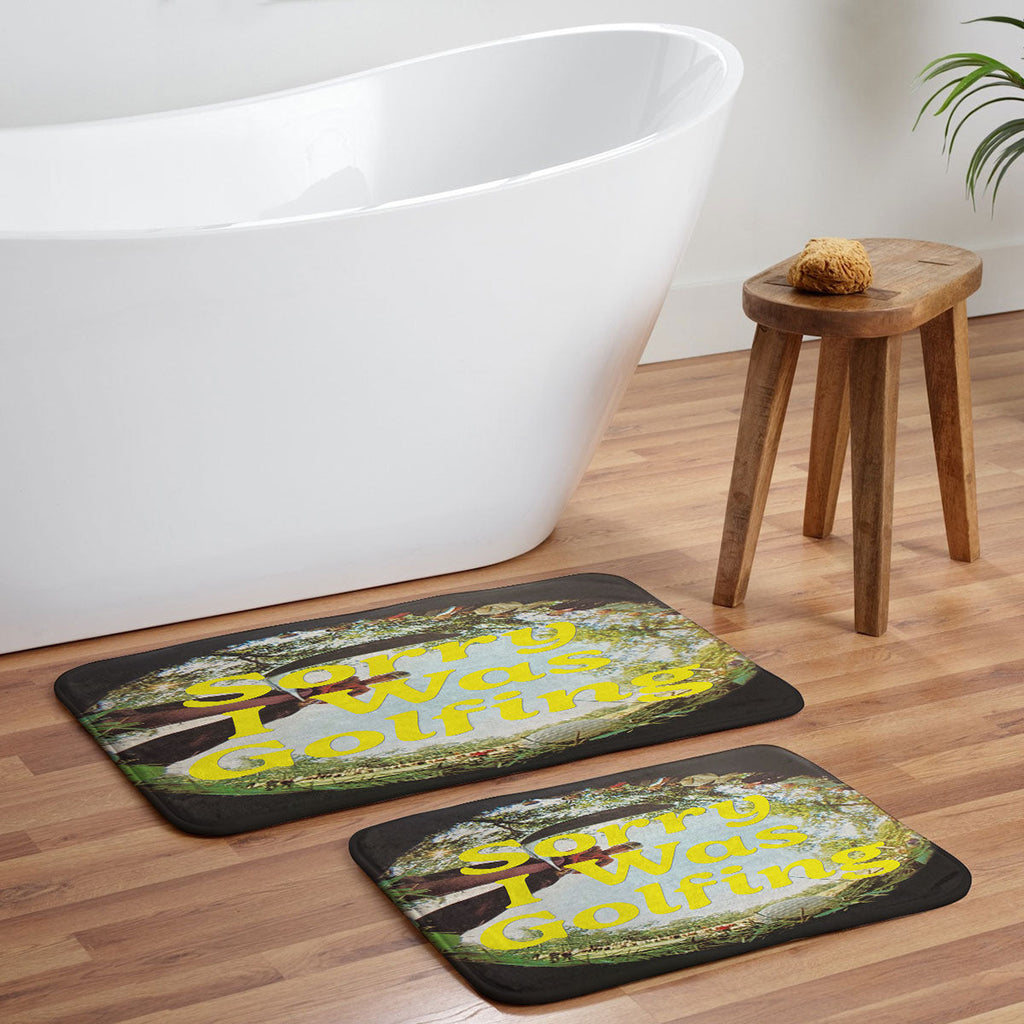 DENY Designs GolfFisheye Memory Foam Bath Mat