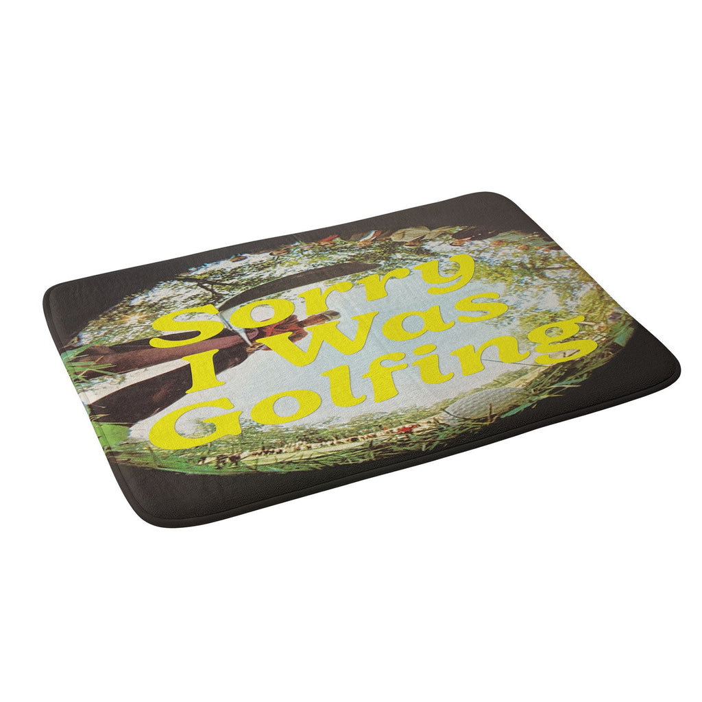 DENY Designs GolfFisheye Memory Foam Bath Mat