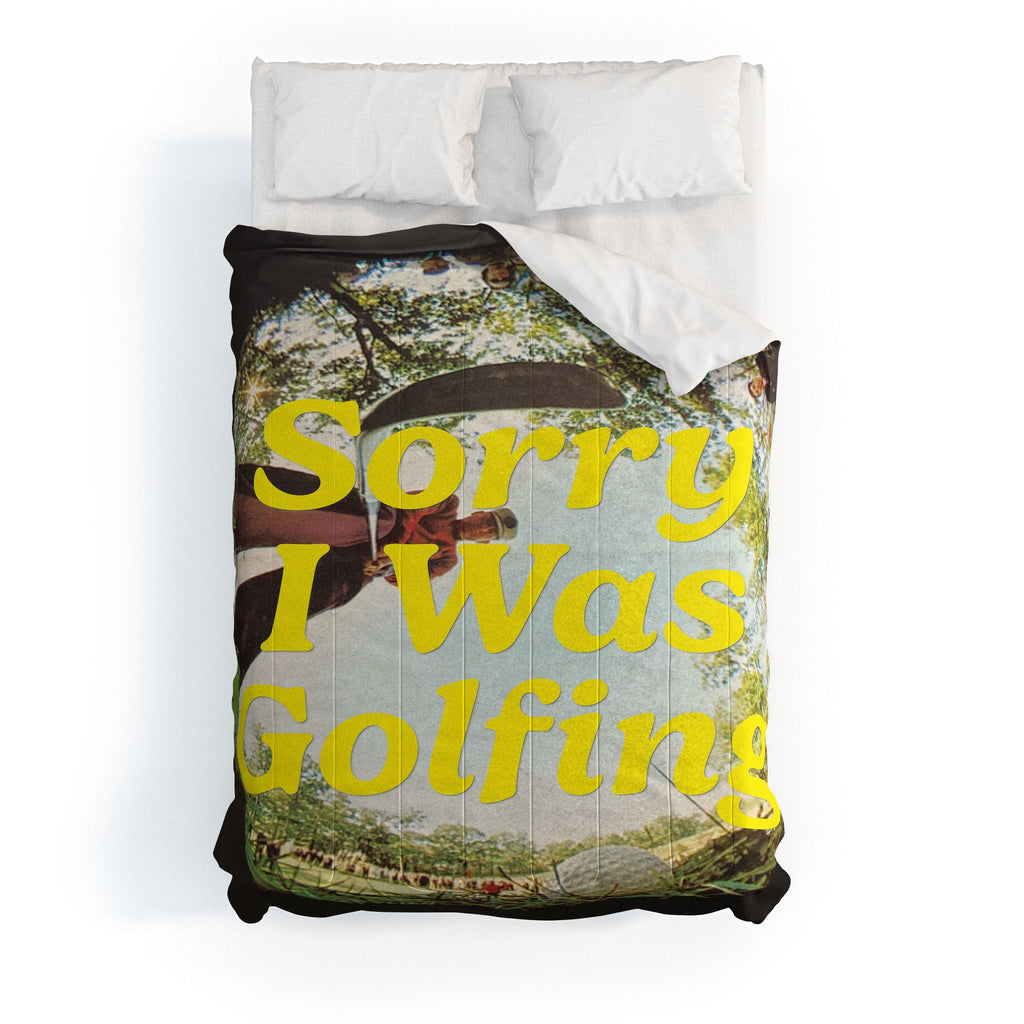 DENY Designs GolfFisheye Comforter