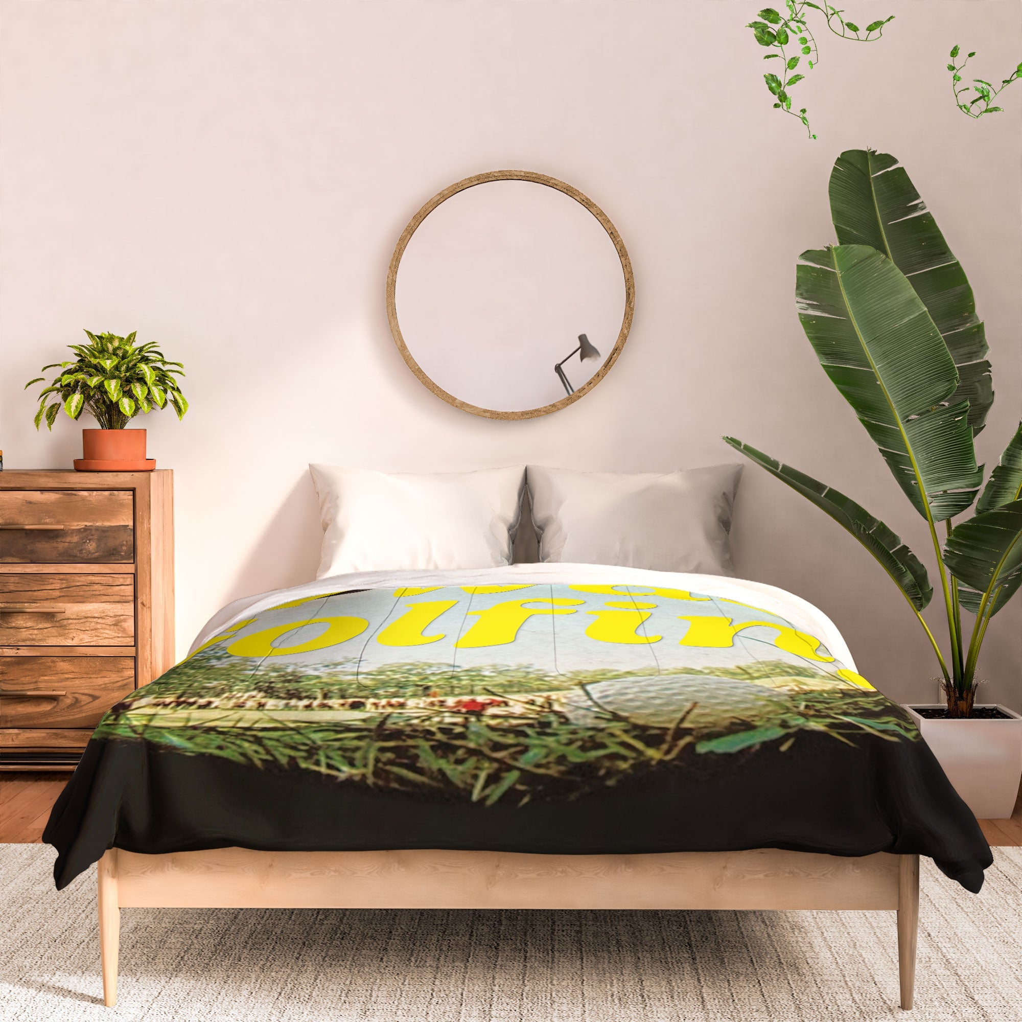 DENY Designs GolfFisheye Comforter