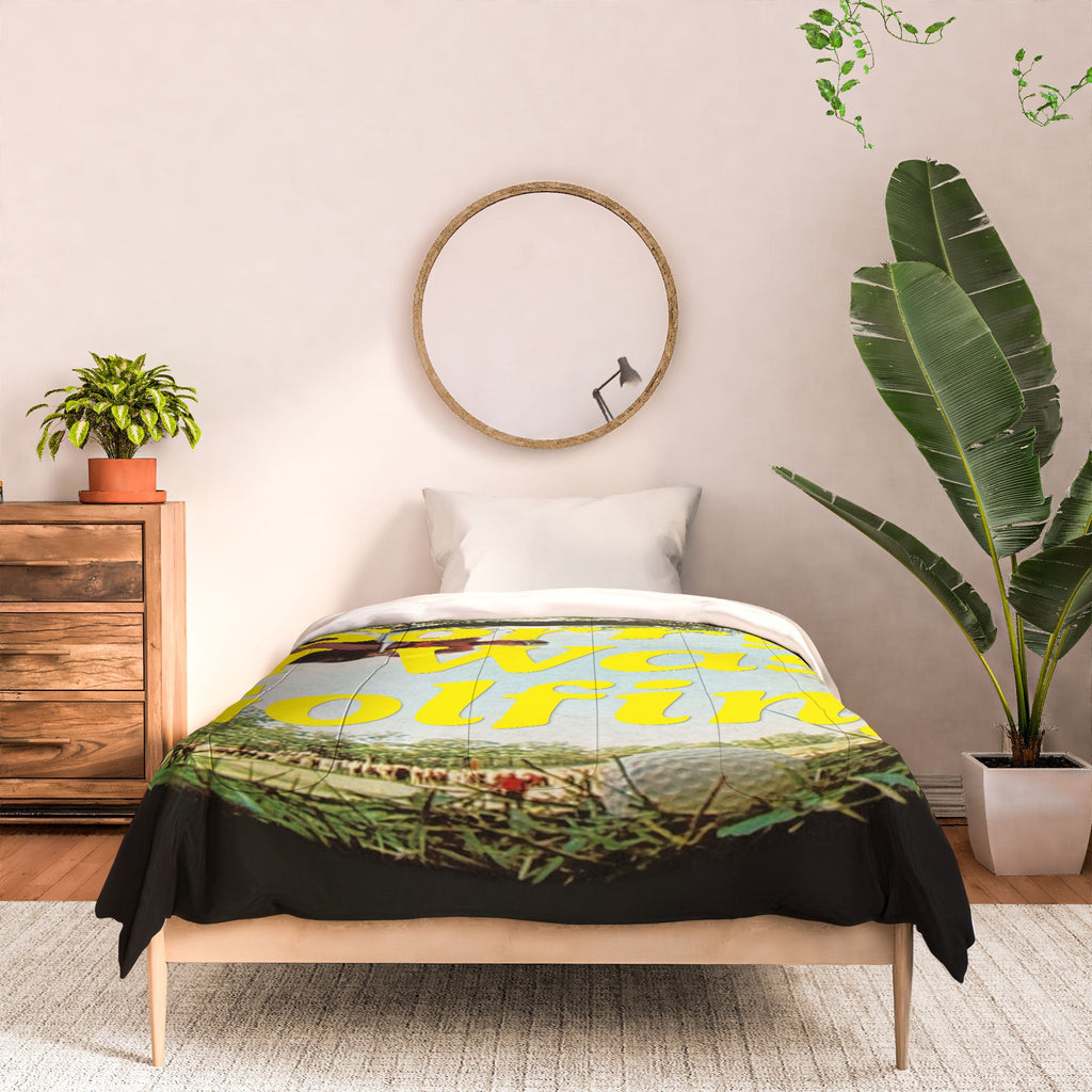 DENY Designs GolfFisheye Comforter