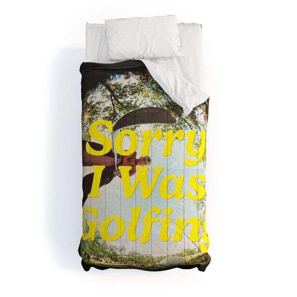 DENY Designs GolfFisheye Comforter