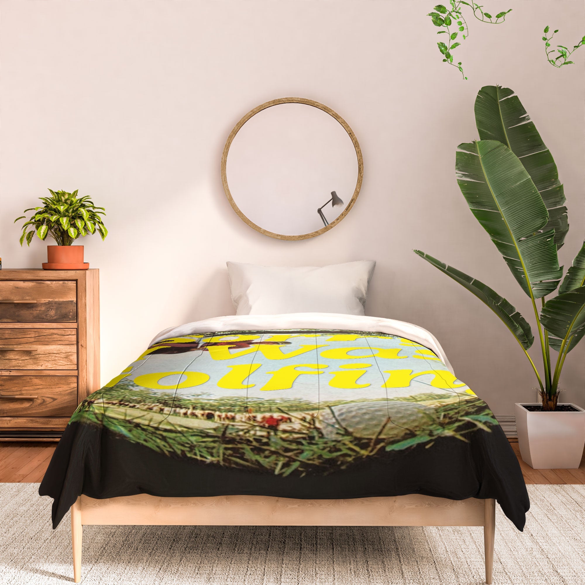 DENY Designs GolfFisheye Comforter