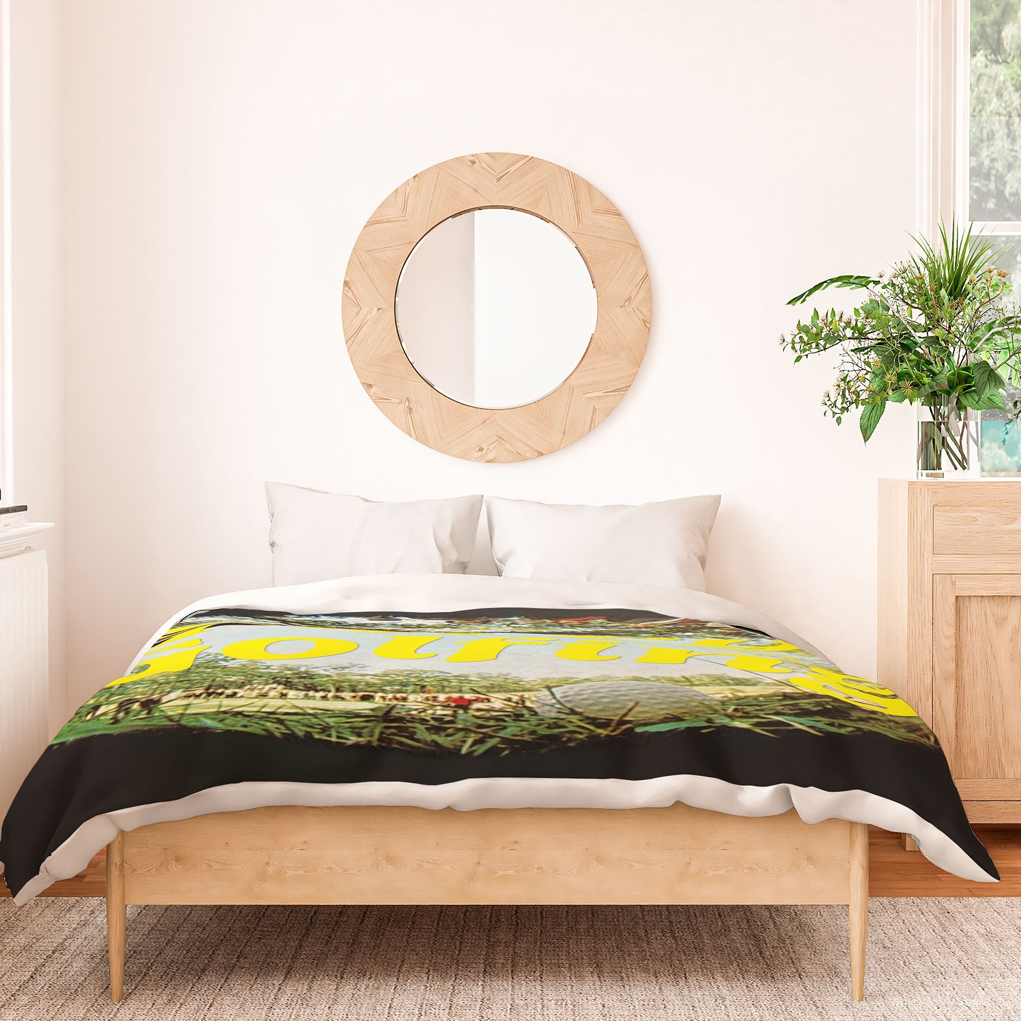 DENY Designs GolfFisheye Duvet Cover