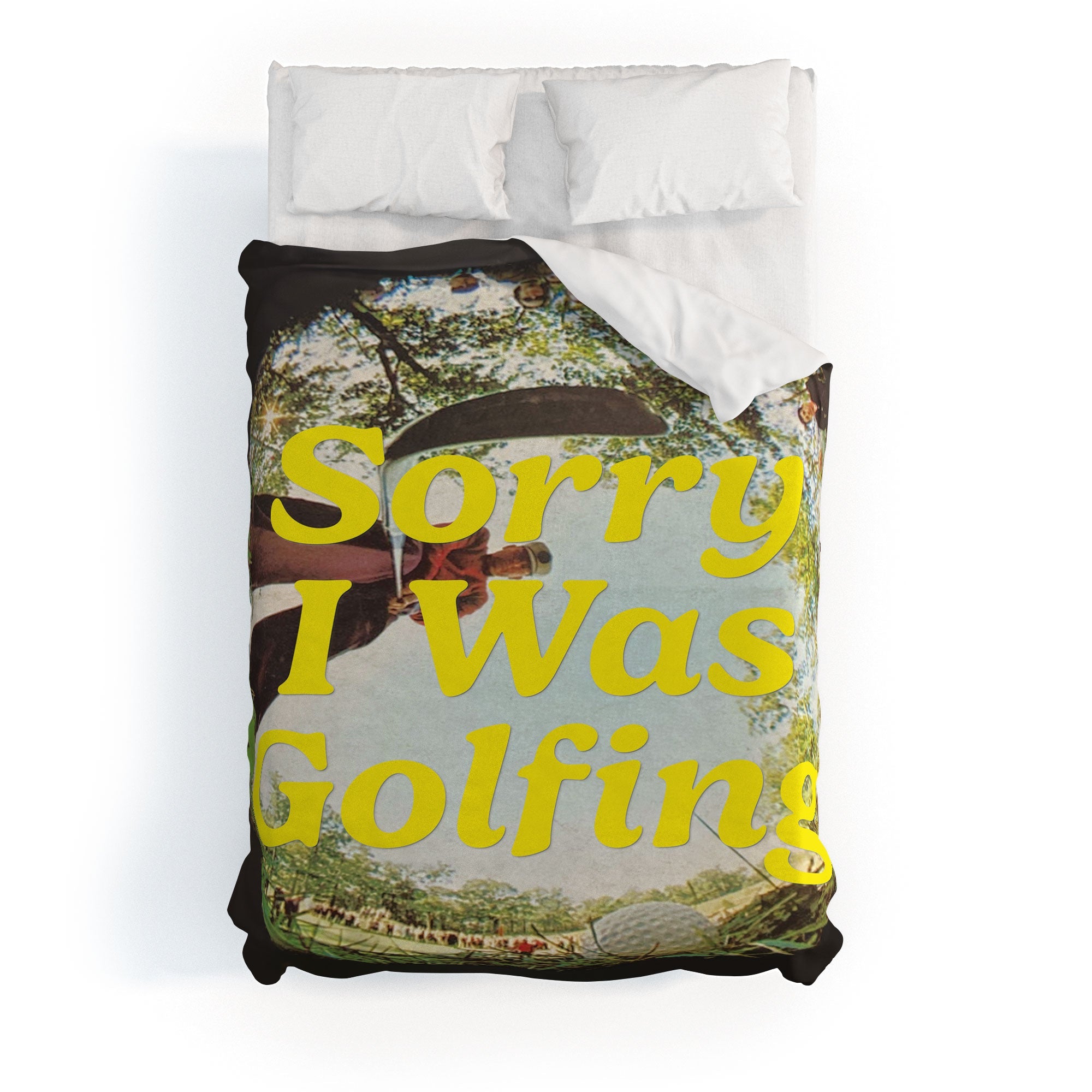 DENY Designs GolfFisheye Duvet Cover