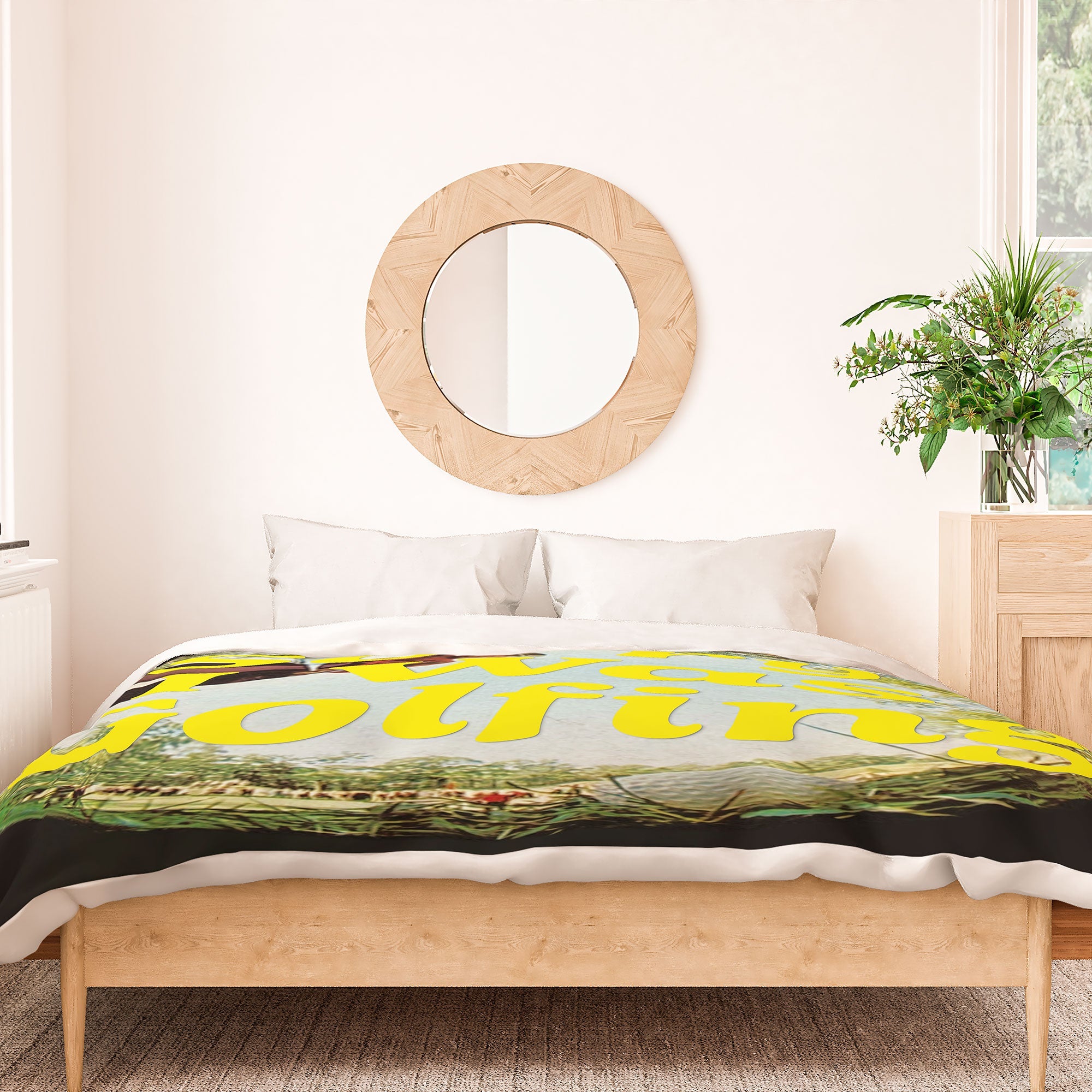DENY Designs GolfFisheye Duvet Cover