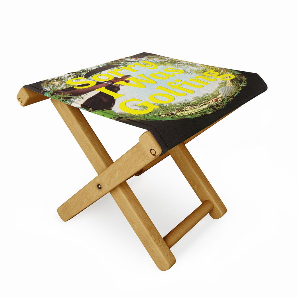 DENY Designs GolfFisheye Folding Stool