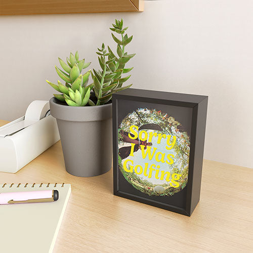 DENY Designs GolfFisheye Framed Mini Art Print