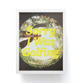 DENY Designs GolfFisheye Framed Mini Art Print
