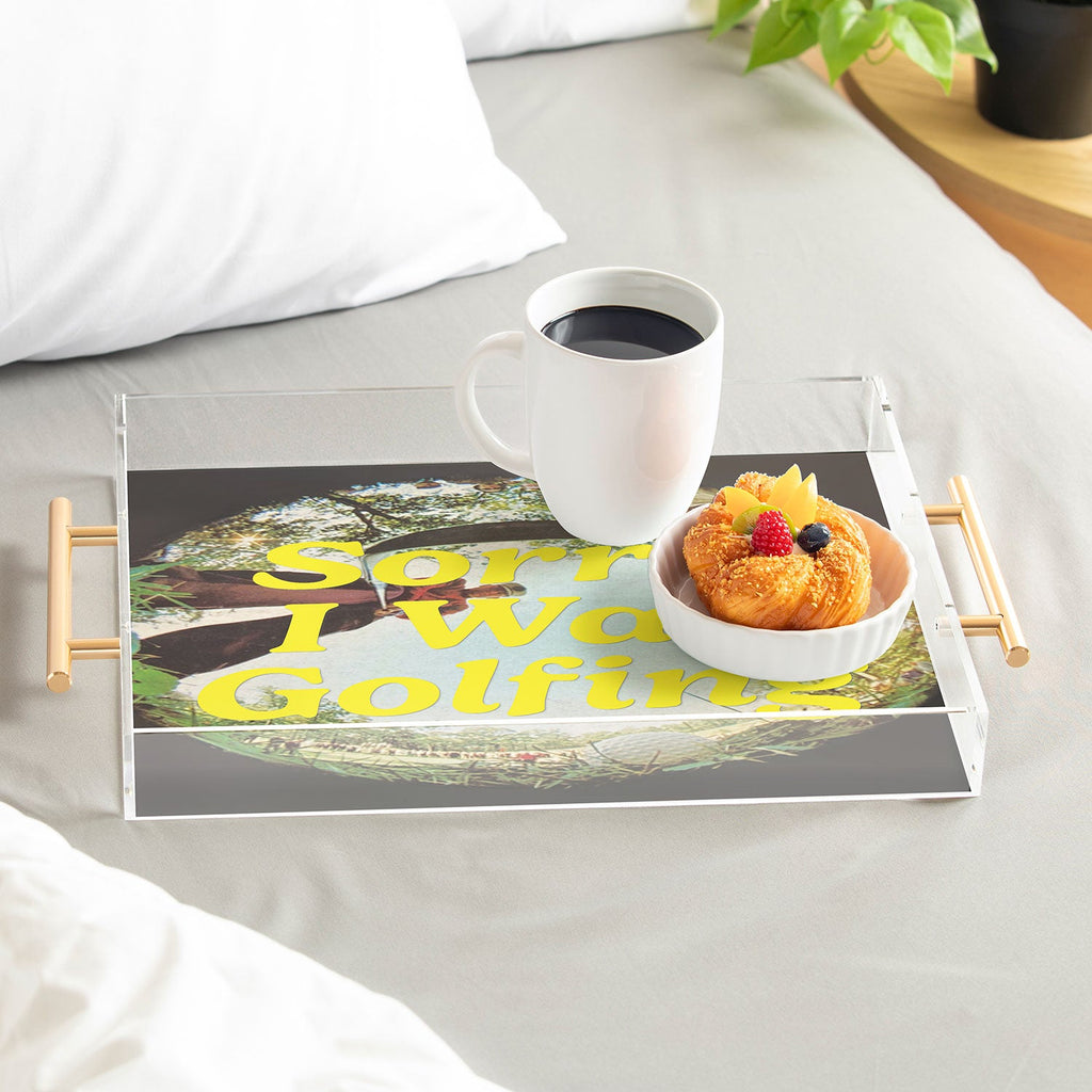 DENY Designs GolfFisheye Acrylic Tray