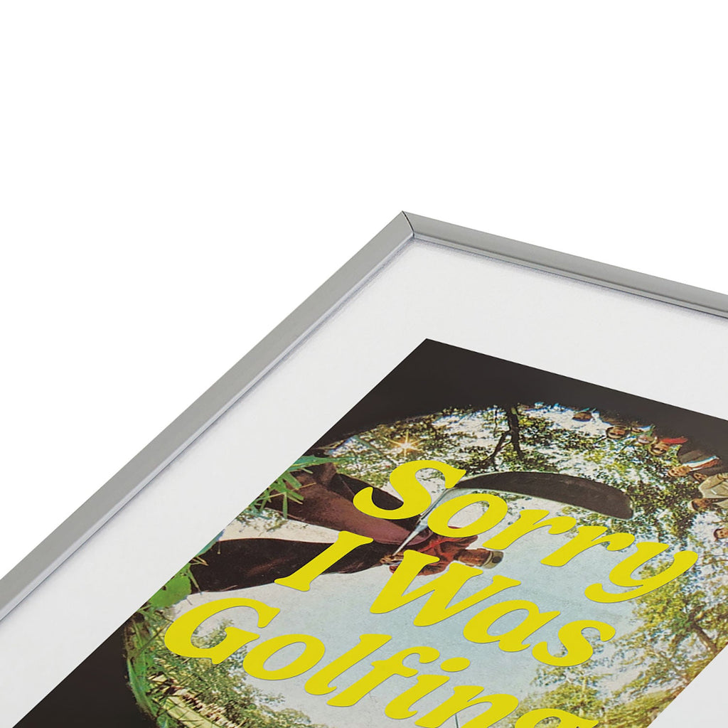 DENY Designs GolfFisheye Metal Framed Art Print