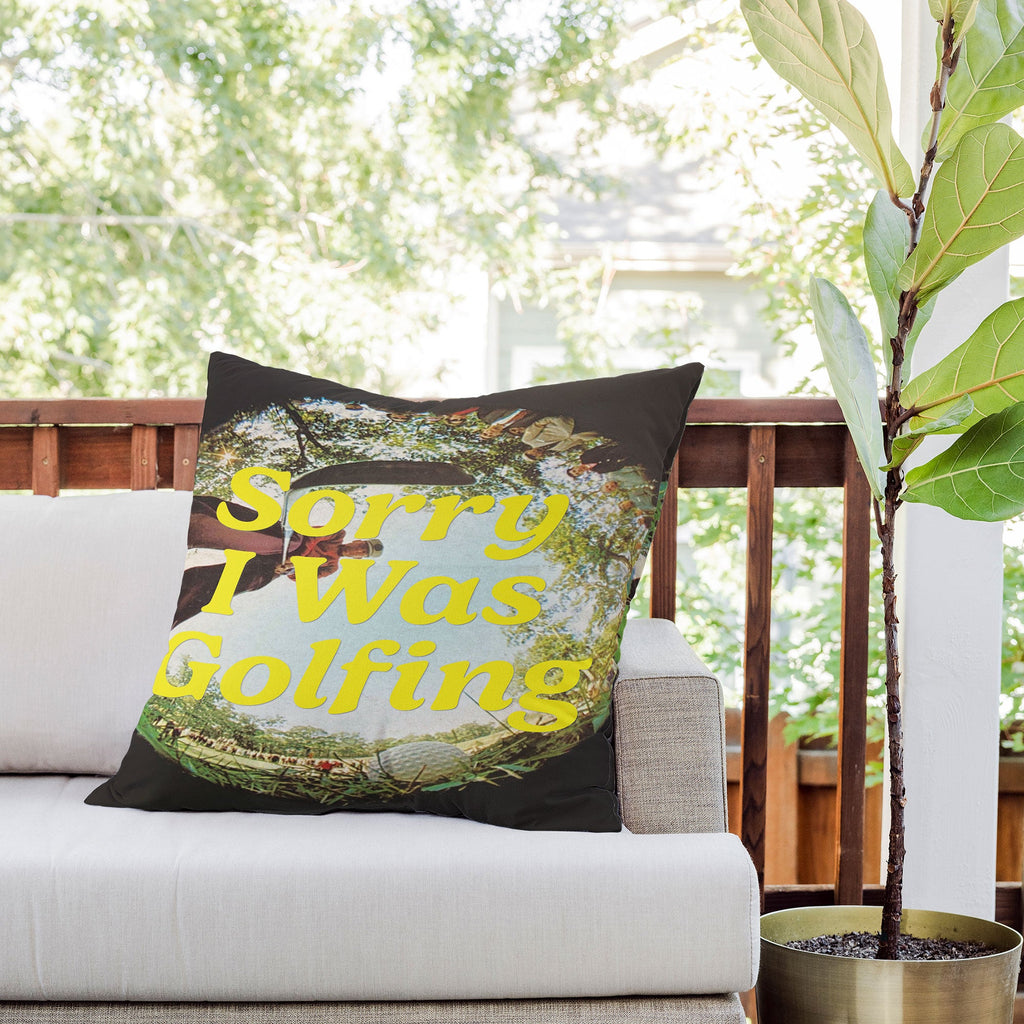 DENY Designs GolfFisheye Outdoor Throw Pillow