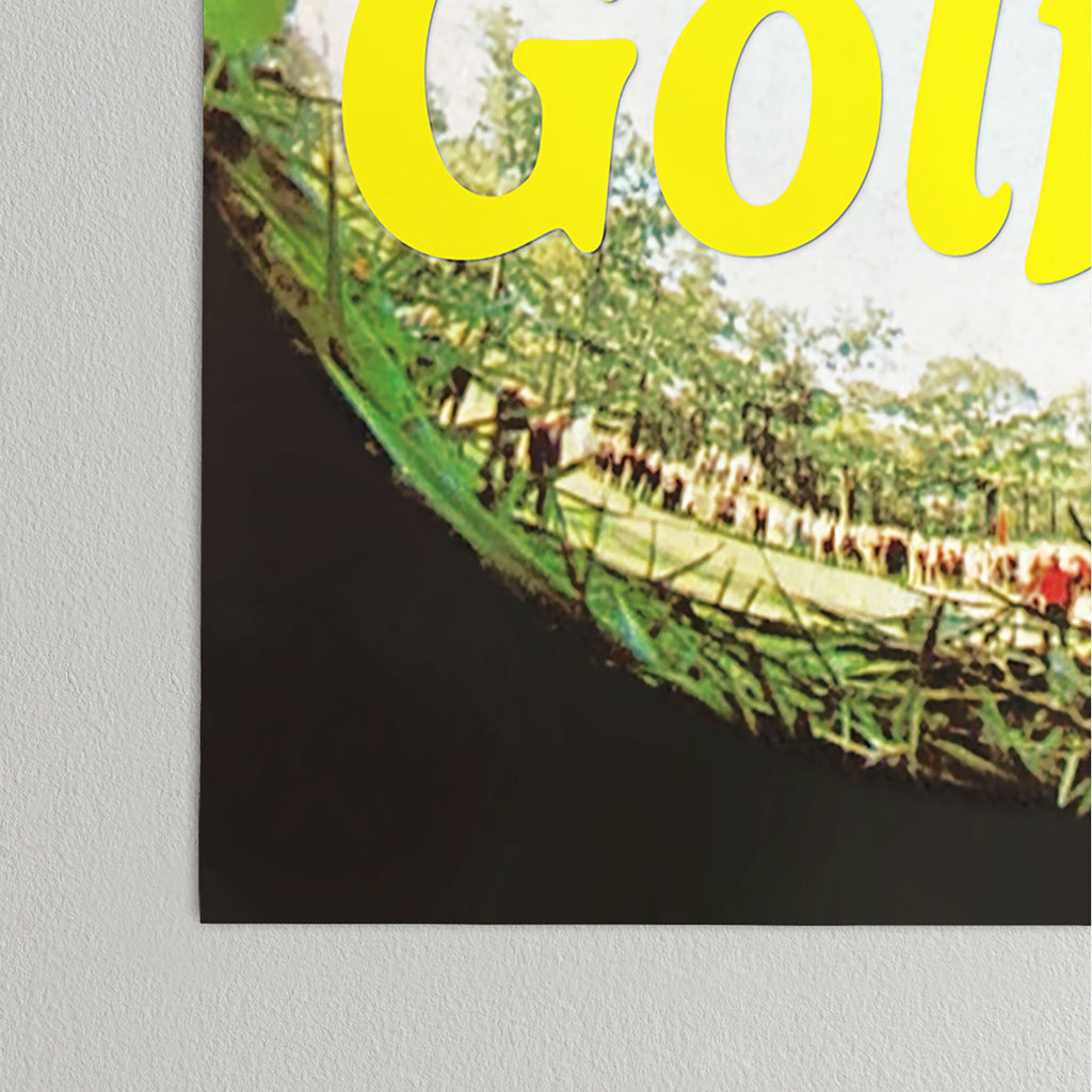 DENY Designs GolfFisheye Poster