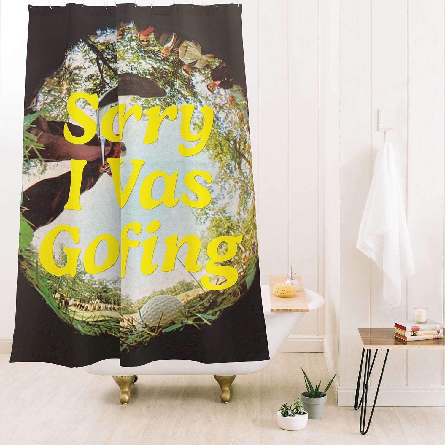 DENY Designs GolfFisheye Shower Curtain