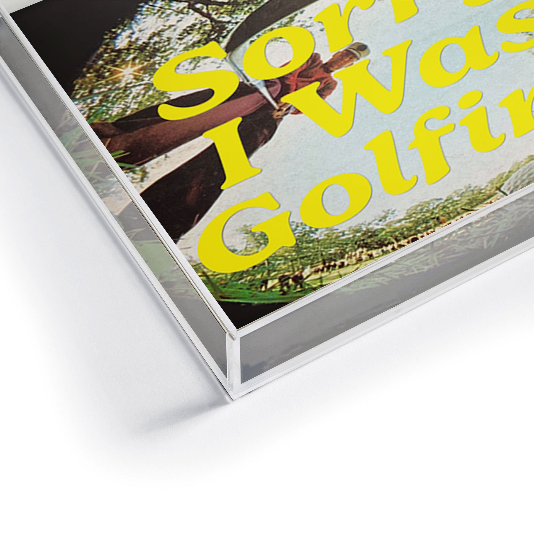 DENY Designs GolfFisheye Acrylic Tray