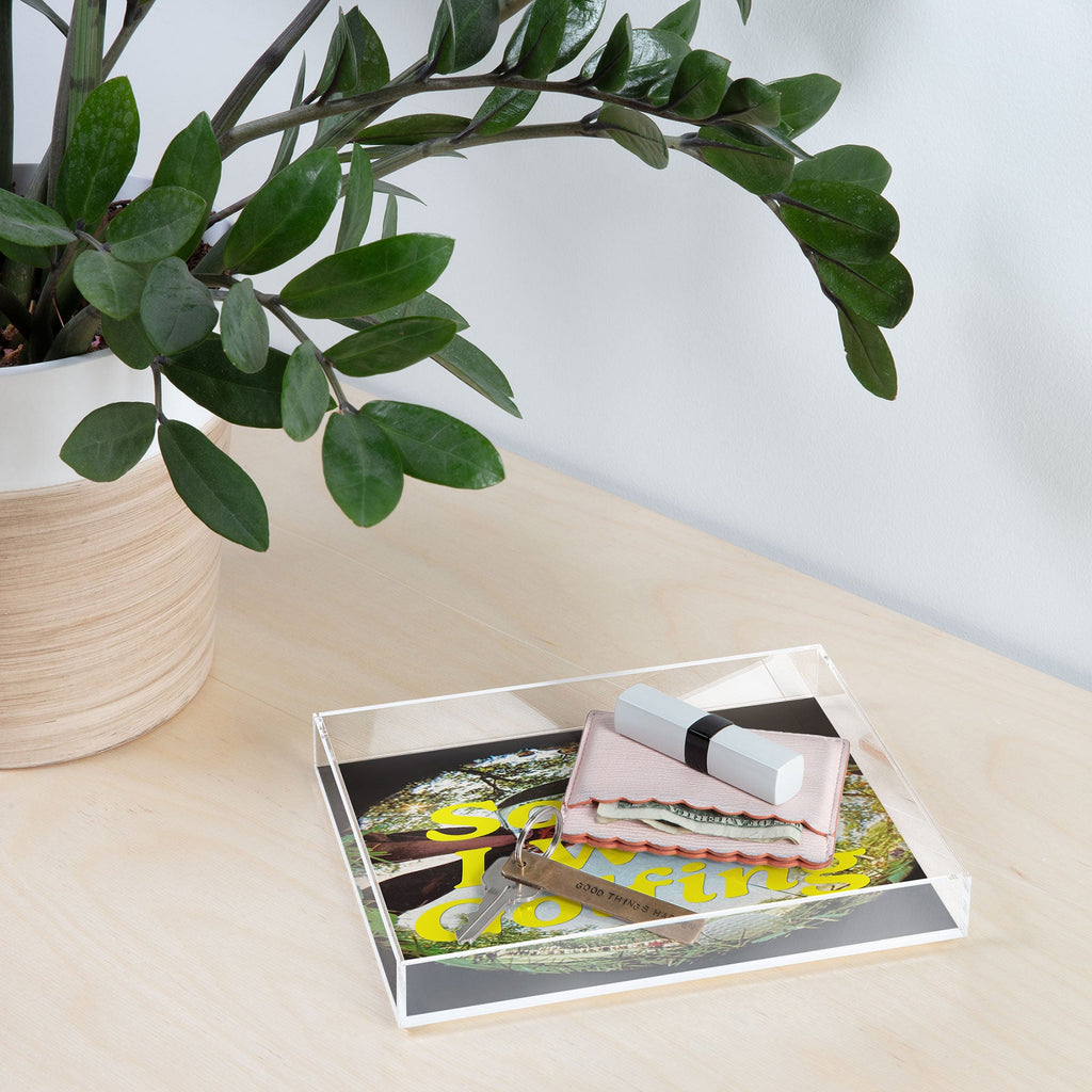 DENY Designs GolfFisheye Acrylic Tray