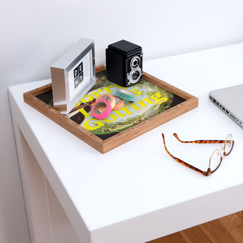 DENY Designs GolfFisheye Square Tray