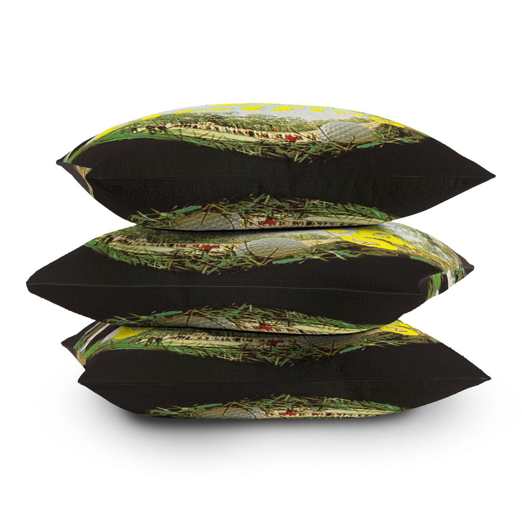 DENY Designs GolfFisheye Outdoor Throw Pillow
