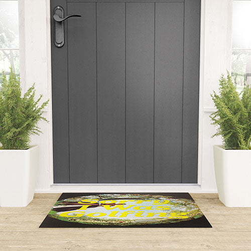DENY Designs GolfFisheye Welcome Mat