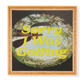 DENY Designs GolfFisheye Framed Wall Art