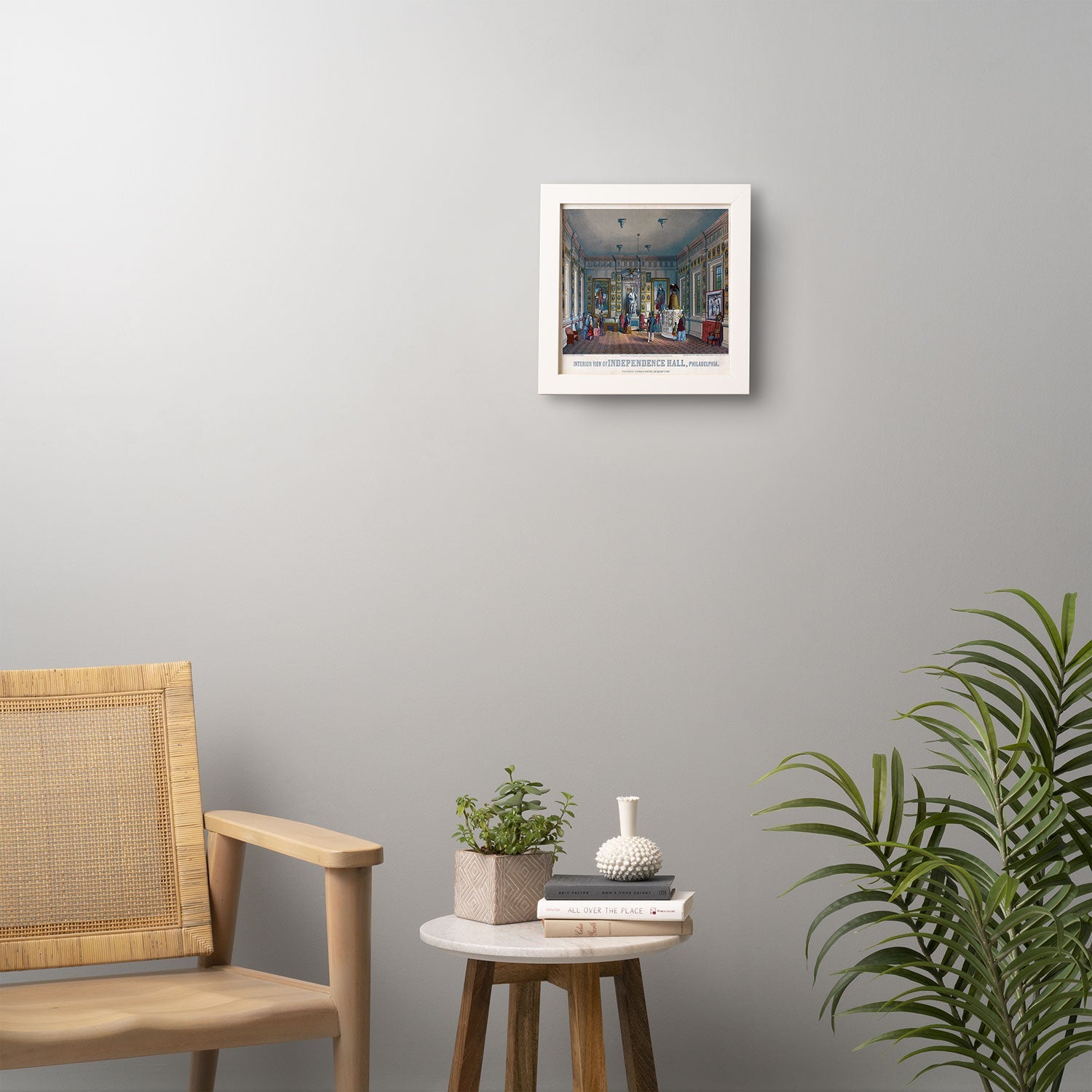 DENY Designs Independence Hall Framed Wall Art