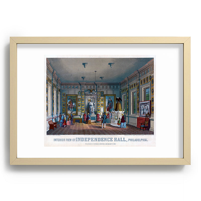 DENY Designs Independence Hall Recessed Framing Rectangle