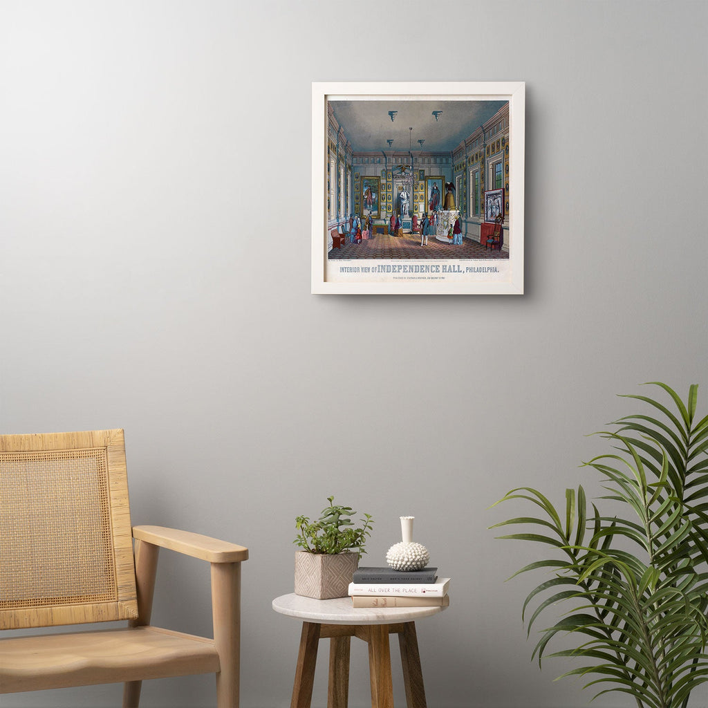 DENY Designs Independence Hall Framed Wall Art