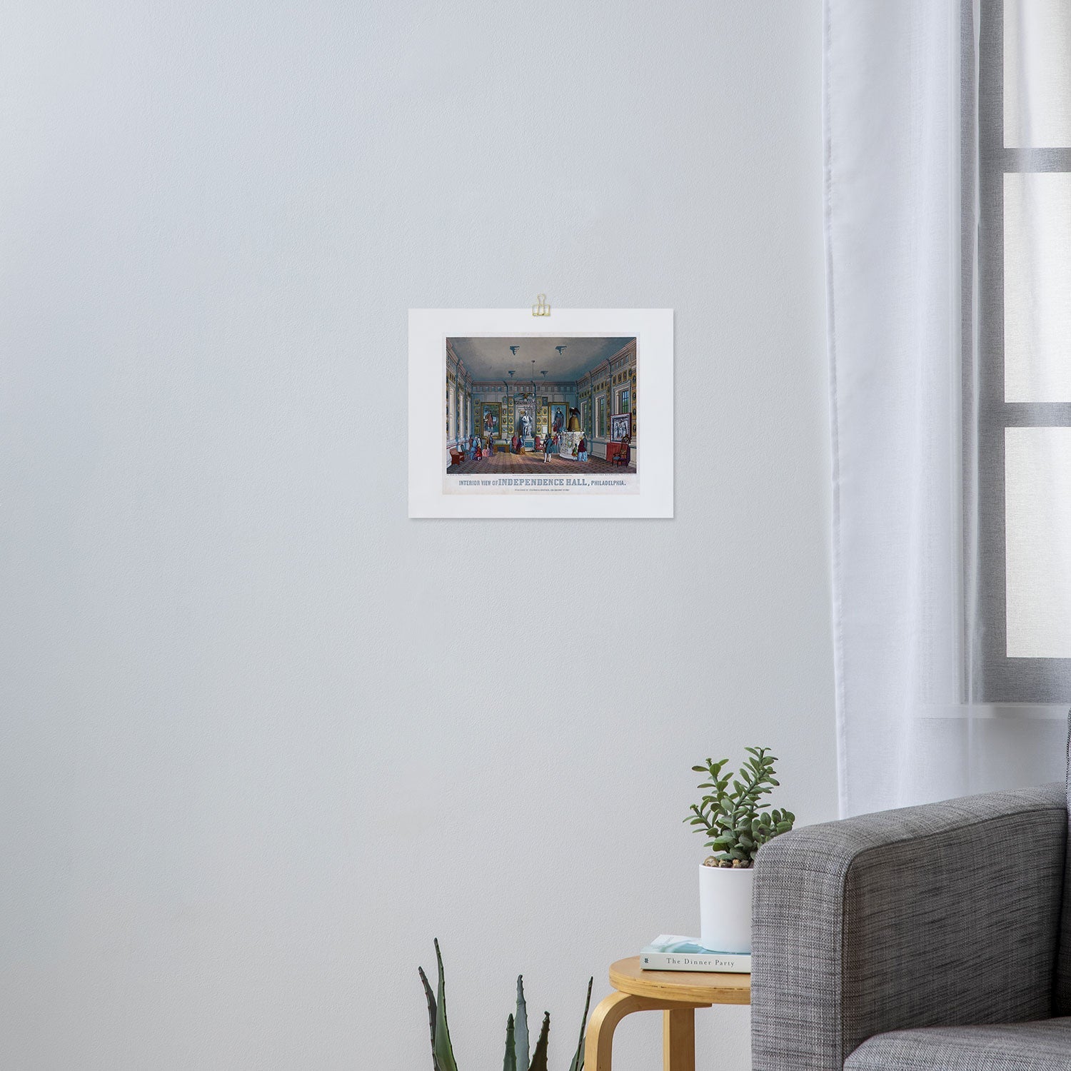 DENY Designs Independence Hall Art Print