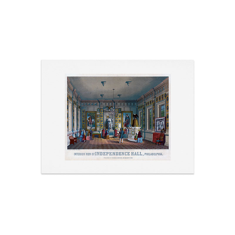 DENY Designs Independence Hall Art Print