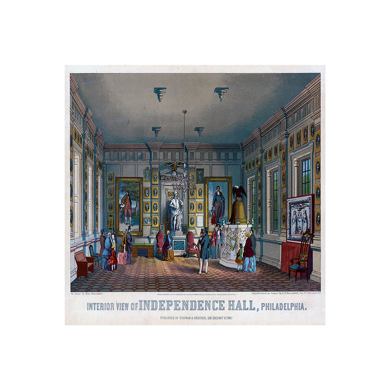 DENY Designs Independence Hall Art Print