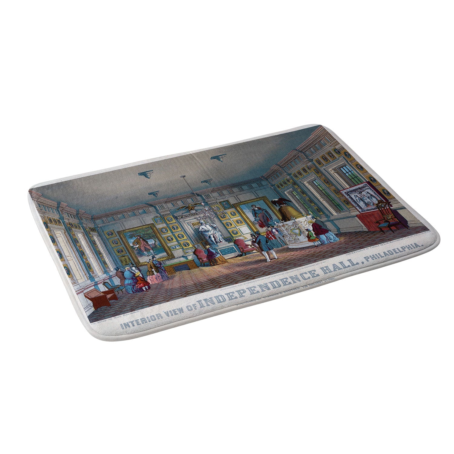 DENY Designs Independence Hall Memory Foam Bath Mat