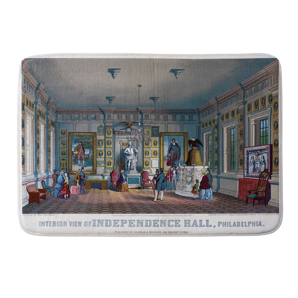 DENY Designs Independence Hall Memory Foam Bath Mat