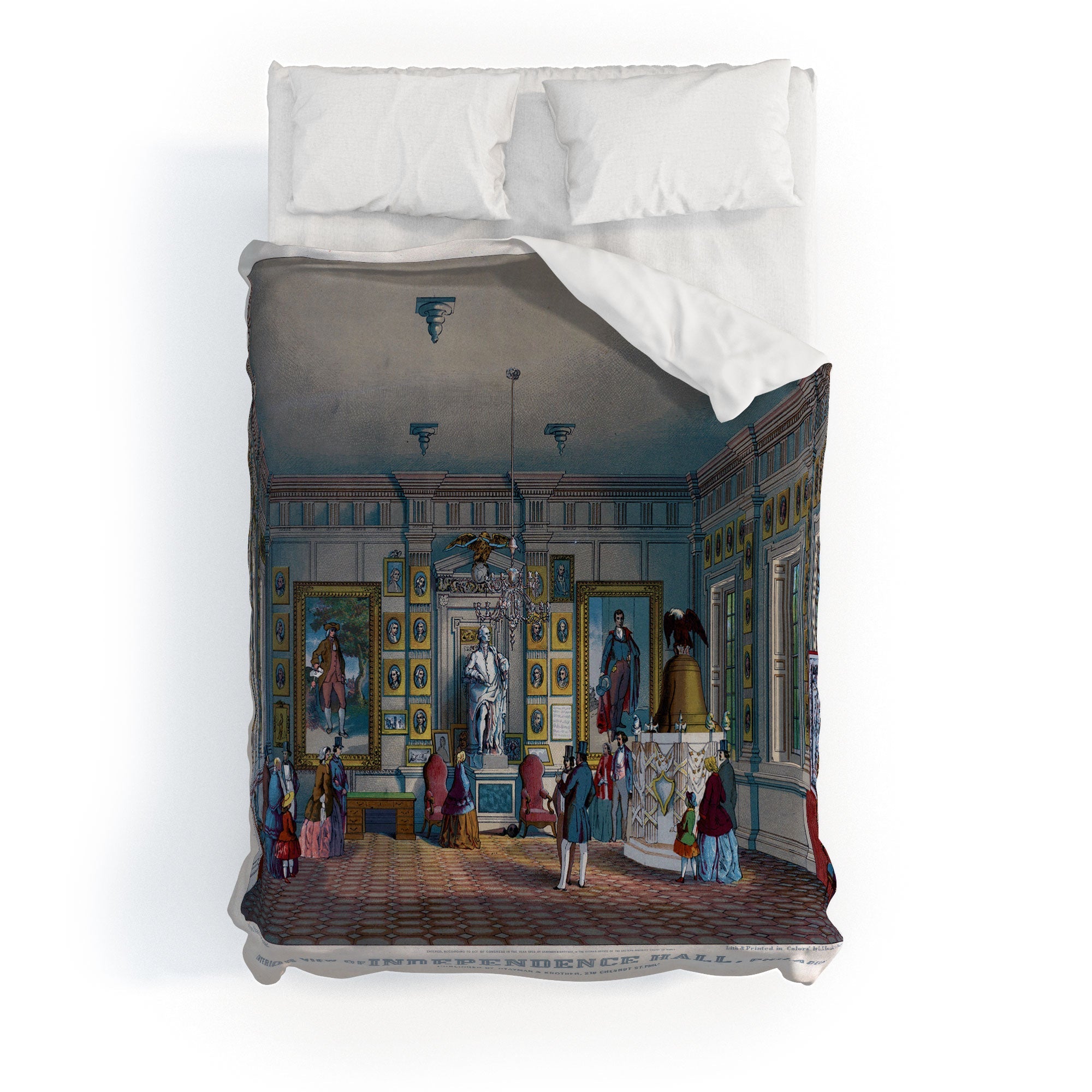 DENY Designs Independence Hall Duvet Cover