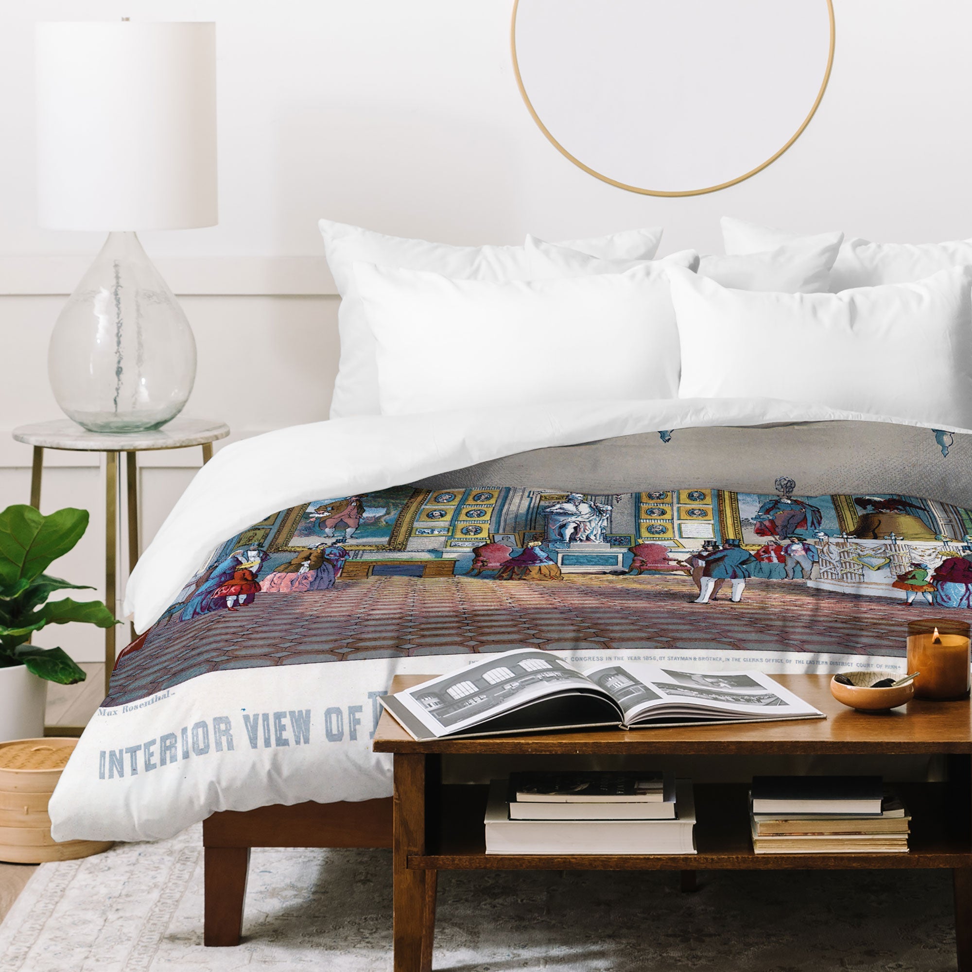 DENY Designs Independence Hall Duvet Cover