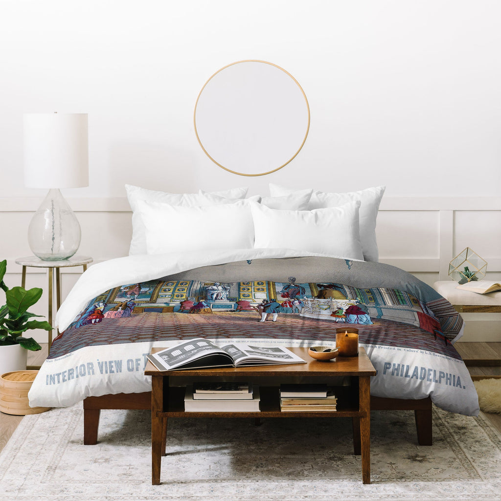 DENY Designs Independence Hall Duvet Cover