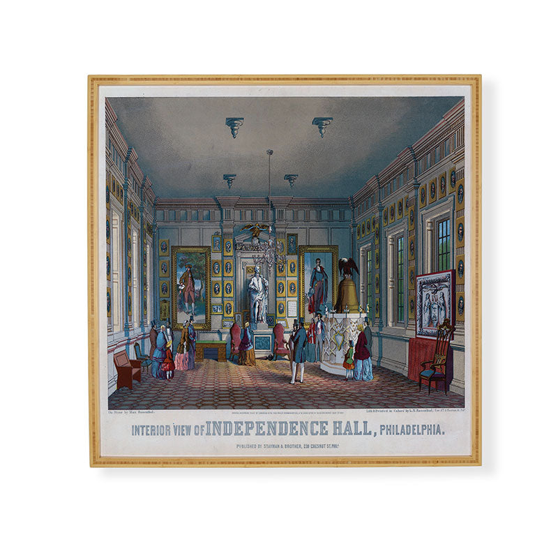 DENY Designs Independence Hall Framed Wall Art