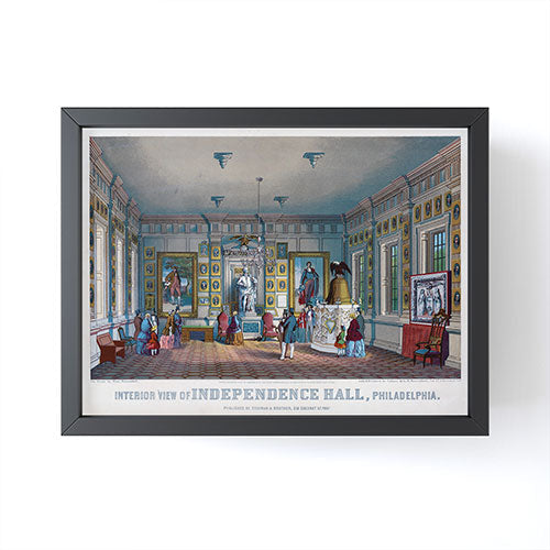 DENY Designs Independence Hall Framed Mini Art Print