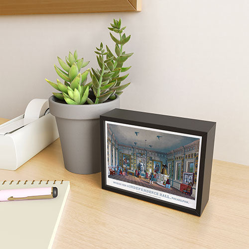 DENY Designs Independence Hall Framed Mini Art Print