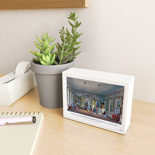 DENY Designs Independence Hall Framed Mini Art Print