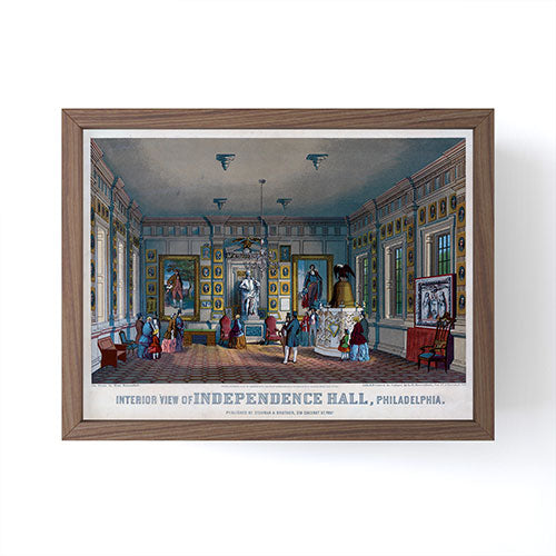 DENY Designs Independence Hall Framed Mini Art Print