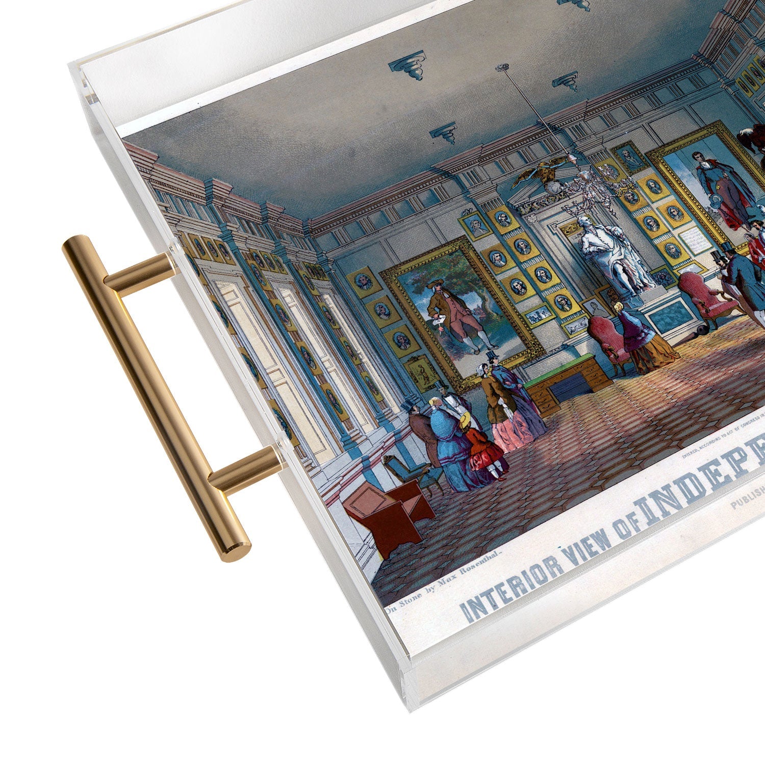 DENY Designs Independence Hall Acrylic Tray