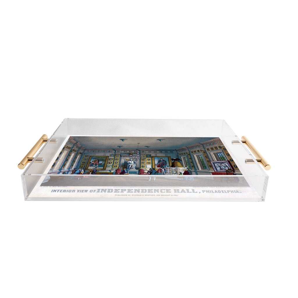 DENY Designs Independence Hall Acrylic Tray