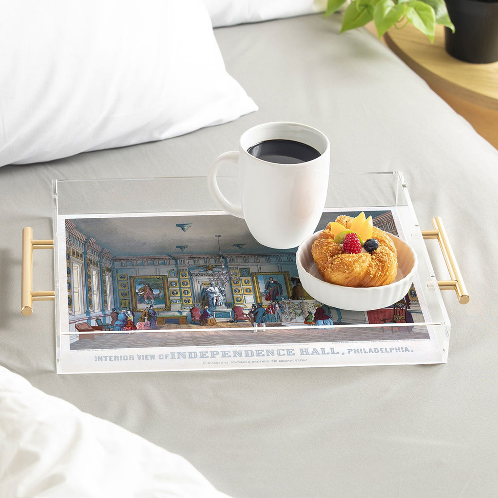 DENY Designs Independence Hall Acrylic Tray