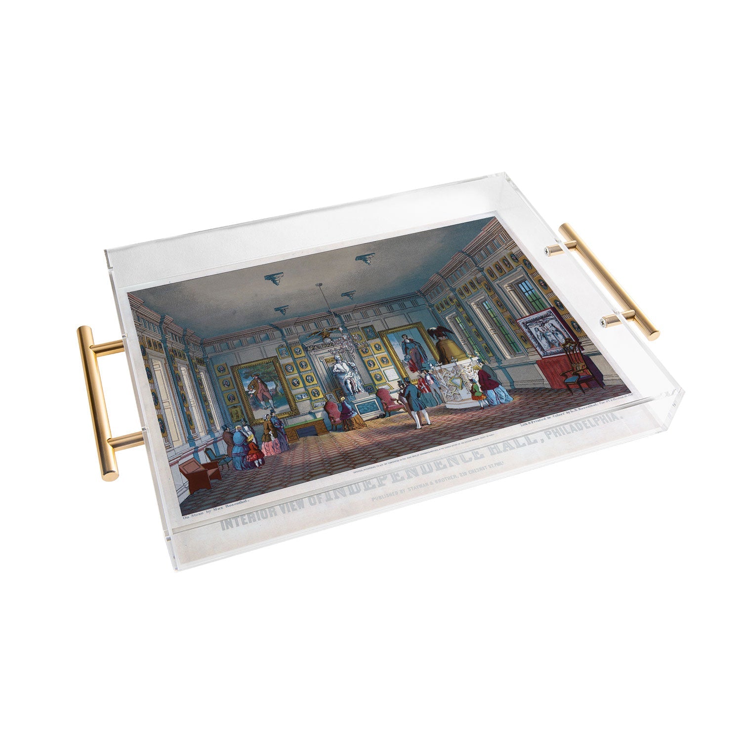 DENY Designs Independence Hall Acrylic Tray