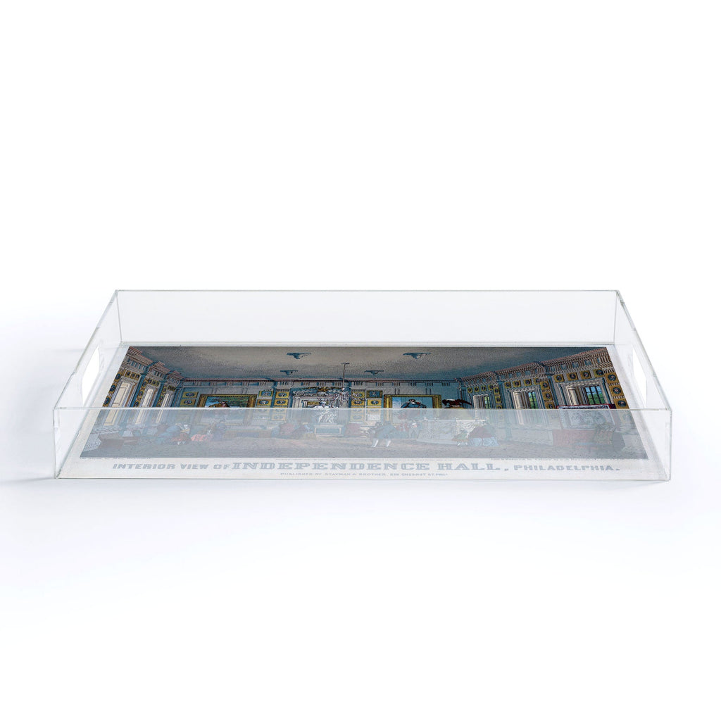 DENY Designs Independence Hall Acrylic Tray