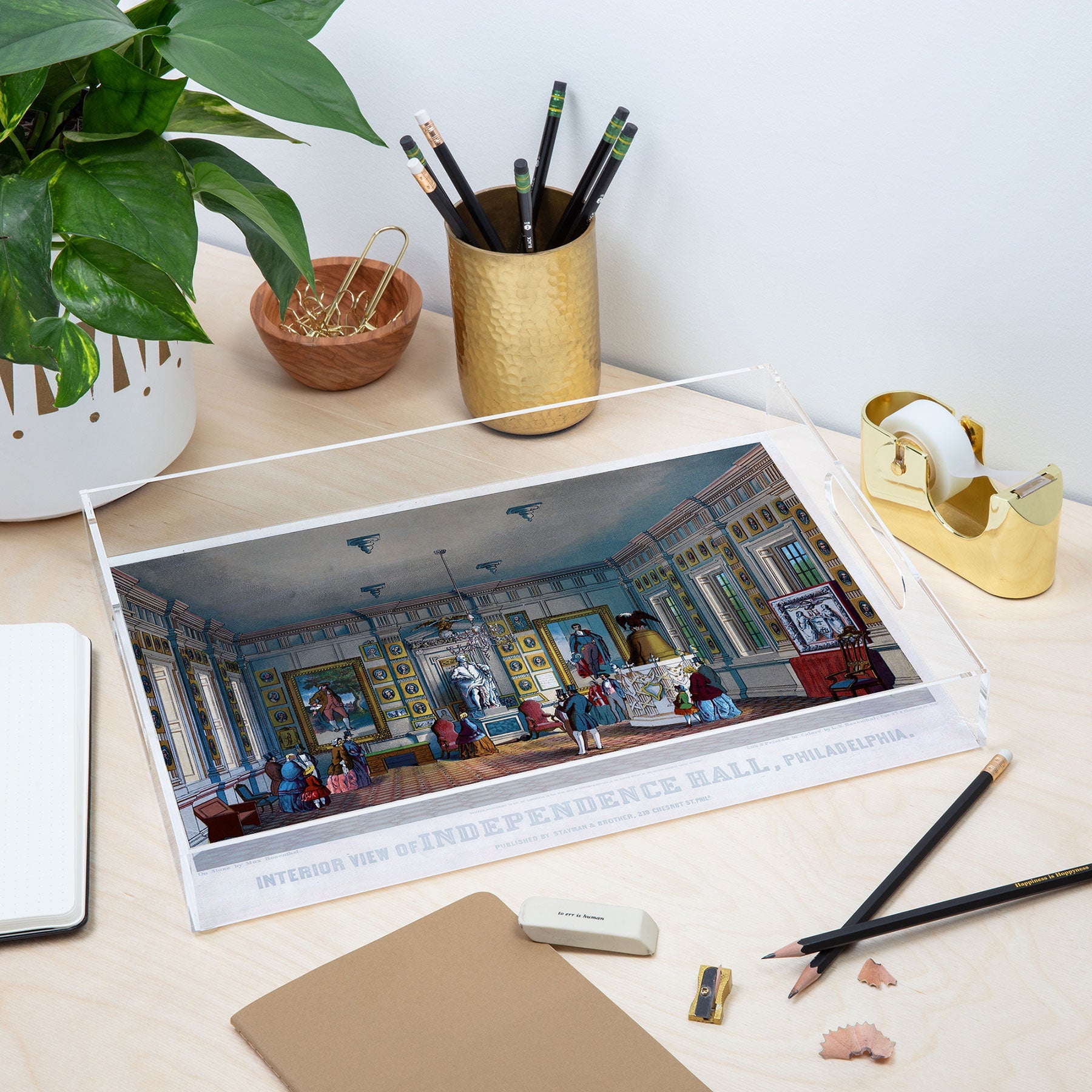 DENY Designs Independence Hall Acrylic Tray