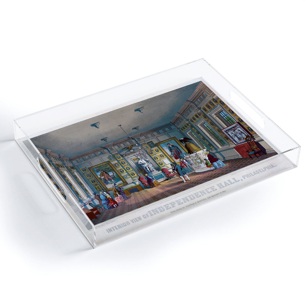 DENY Designs Independence Hall Acrylic Tray